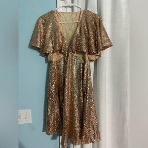 ASOS Maternity Champagne Dress Size 4